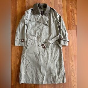 Stafford Unisex Beige Trench Coat